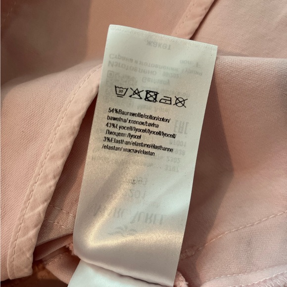 Marc Aurel ‘Who Run The World? Girls.’ pink lightweight blazer jacket - Picture 14 of 16